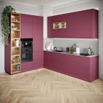 Keukenfronten Cranberry (U17019|U1654 SD) voor IKEA Metod