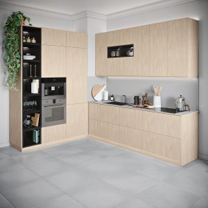 Keukenfronten Eiken Endgrain Elegance (K5415 RO) voor IKEA Metod