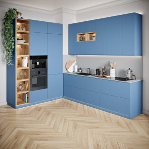 Keukenfronten Noordpoolblauw (U18002 SD) voor IKEA Metod